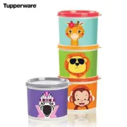 Tupperware Jungle Jam’s Canister Set Of 4 Limited Release Kids Containers