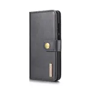 Detachable Magnetic Leather Case for Huawei P30, with Holder & Card Slots & Wallet (Black)