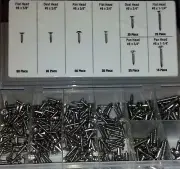 490 KIT 320 STAINLESS STEEL SCREWS & 170 U-CLIP & SCREW ASSORTMENT AUTO TRUCK RV (for: Chevrolet)