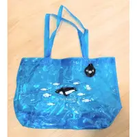 在飛比找蝦皮購物優惠-[二手] Suica's Penguin 透明海灘袋