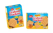 Bickies Honey Graham Crackers, Sweet snacks made with real honey 14 oz