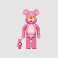 在飛比找蝦皮購物優惠-BE@RBRICK PINK PANTHER 100% & 