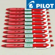 10 x PILOT BegreeN RexGrip Retractable Ballpoint Pen Red 1.0mm BRG-10M-BG