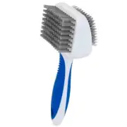 JW Gripsoft 2-In-1 Slicker Bristle Cat Brush