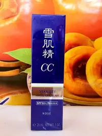 在飛比找Yahoo!奇摩拍賣優惠-KOSE 高絲 雪肌精 透亮煥白CC霜 SPF40 (02自