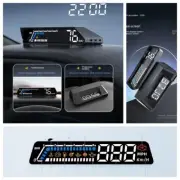 OBD2+GPS Gauge Head Up Car Car HUD Digital Display Speedometer RPM Alarm (for: Honda Civic)