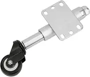 2inch PU Gate Wheel Spring Loaded Swivel Caster Heavy Duty 110lbs Load Capacity Loaded Door Universal Wheels Furniture Component casters