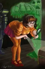 Scooby Doo: Velma Cartoon Art (a)
