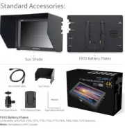 FEELWORLD FW703 7" Inch 3G SDI 4K HDMI On-Camera Field Video HD Monitor $240 MSR