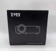 NEW TMY Mini Projector, Upgraded Bluetooth Projector with Screen, 1080P Full HD