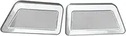 Car Seat Air Conditioner Air Outlets Cover Compatible for BMW IX i20 IX40 ix50 M60 Under Seat Trim Accessories(Silver)