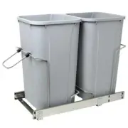 Cabinet Pull Out Soft-Close 27 Qt. Trash Can