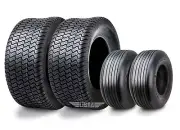 WANDA 13X6.5-6 & 26X12-12 Zero turn Lawn Mower Tractor Turf Tires -13081/13056