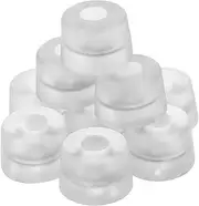 Tofficu 10Pcs Transparent Slip Silicone Feet Pads for Cutting Boards Tables Chairs Sofas Versatile Furniture Protectors for Hardwood Floors Blends Seamlessly with Home Decor