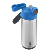 B.Box Insulated Sport Spout Bottle 500ml - Blue Slate