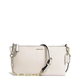 Coco小舖 COACH 50839 KYLIE CROSSBODY IN SAFFIANO LEATHER 白色