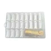 Plastic Embroidery Floss Bobbins with Winder, 100Pcs Thread Friendship Bracel...