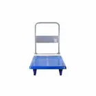 Platform Folding 4 Wheels Trolley Hand Truck Foldable Cart Strong Plastic 300kg