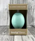 BeepEgg Turquoise Musical Egg Cooker for Soft, Medium, Hard Eggs Brainstorm NEW