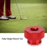 Red Round Screw Wrench Weight Spanner Tool For Putters Red❤T