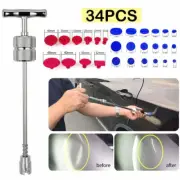 34X Car Body Glue Puller Tabs Pulling Paintless Dent Repair Removal Tool Kit UK