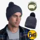 【西班牙 BUFF】Lifestyle 系列 TIM 美麗諾羊毛針織柔軟保暖毛球帽.雪地毛線帽_BFL126463 深灰
