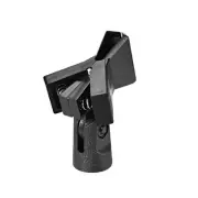 Universal Microphone Mic Clip Holder for 40mm Mic Stand 15mm Thread Dia