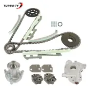 For Ford F150 E150 Excursion 5.4L Timing Chain Kit W/ Oil Water Pump Vin Code L
