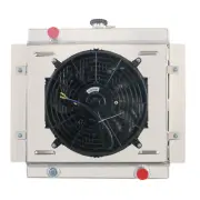 3 Core Radiator Shroud Fan For 1968-1980 Ford Escort Mk1 Mk2 PINTO RS2000 Manual (for: Ford)