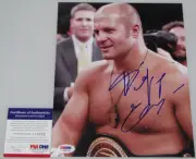 FEDOR EMELIANENKO Hand Signed 8'x10' Photo 4 + PSA DNA COA J10732