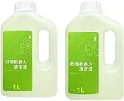 Robot Vacuum Cleaner Floor Cleaning Solution. Compatible For Deebot T30S COMBO/T30S/X2 COMBO/X2 OMNI/T20 OMNI/X1 OMNI/X1 TURBO/T10 OMNI(2pc Floor Cleaning Fluid)