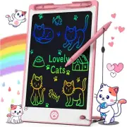 LCD Writing Tablet for Kids 8.8 Inch, Toys for Girls Boys Drawing Pad Pink