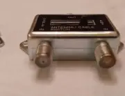 2 WAY A/B Coaxial Coax RF Switch, Manual Selector, Cable TV Antenna