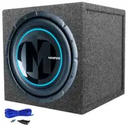 Memphis PRX12FT 12” 400 Watt RMS Car Audio Subwoofer+Sealed Sub Box Enclosure