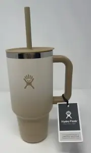 Hydro Flask 32 oz All Around Travel Tumbler w/Handle and Straw, Honey Ombré *New