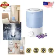 Aromatherapy Humidifier: 3L Capacity, 25-Hour Ultrasonic Mist in Tranquil Blue