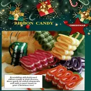 Ribbon Candy Crochet Pattern, Tree Decoration, Candy Bowl Display