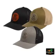 NEW BROWNING DUSTED MESH BACK FLEX FIT BALL CAP HAT BUCKMARK LOGO PATCH
