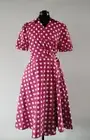 Brand New KITTEN D'AMOUR Spot Me in the Crowd Wrap Dress - Size 12