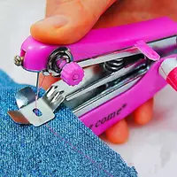 在飛比找樂天市場購物網優惠-小型手動縫紉機家用微型手持便攜迷你裁縫機袖珍簡易縫衣縫補神器