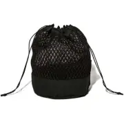 snow peak Double Face Mesh Kinchaku Ac-22Su009 Bk Black Outdoor Pouch Japan Free