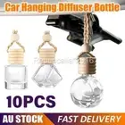 10PCS Car Hanging Diffuser Air Freshener Perfume Empty Bottle DIY Container oz