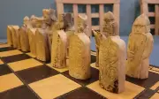 Lewis Chessmen Set, Handmade Viking Chess, Custom Made, VIP Chess Gift