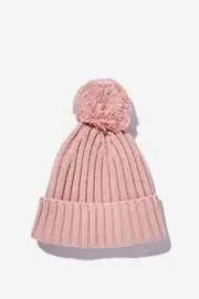 [Cotton On Kids] Cotton On Kids - Organic Knit Beanie - Zephyr OS ZEPHYR