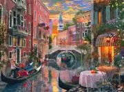 Springbok Venice Evening - Compact Box 1000 Piece Jigsaw Puzzle