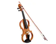 Freedom Student Electric Violin with Case Black White Natural EV31