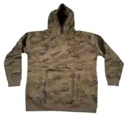 Dixxon Flannel Mens 3X Green Camo Pullover Hoodie NWT