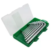 SEMIMO Chrome Vanadium Steel Metric Ball End Hex Key Set: Industrial Grade He...