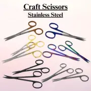 Stainless Steel Embroidery Scissors Used by Tailors for Sewing & Thread Cutting