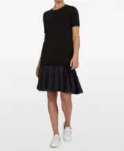 French Connection Spliced 2 in 1 Knit Dress Size XS